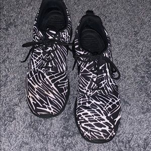 Black and white women Nike’s